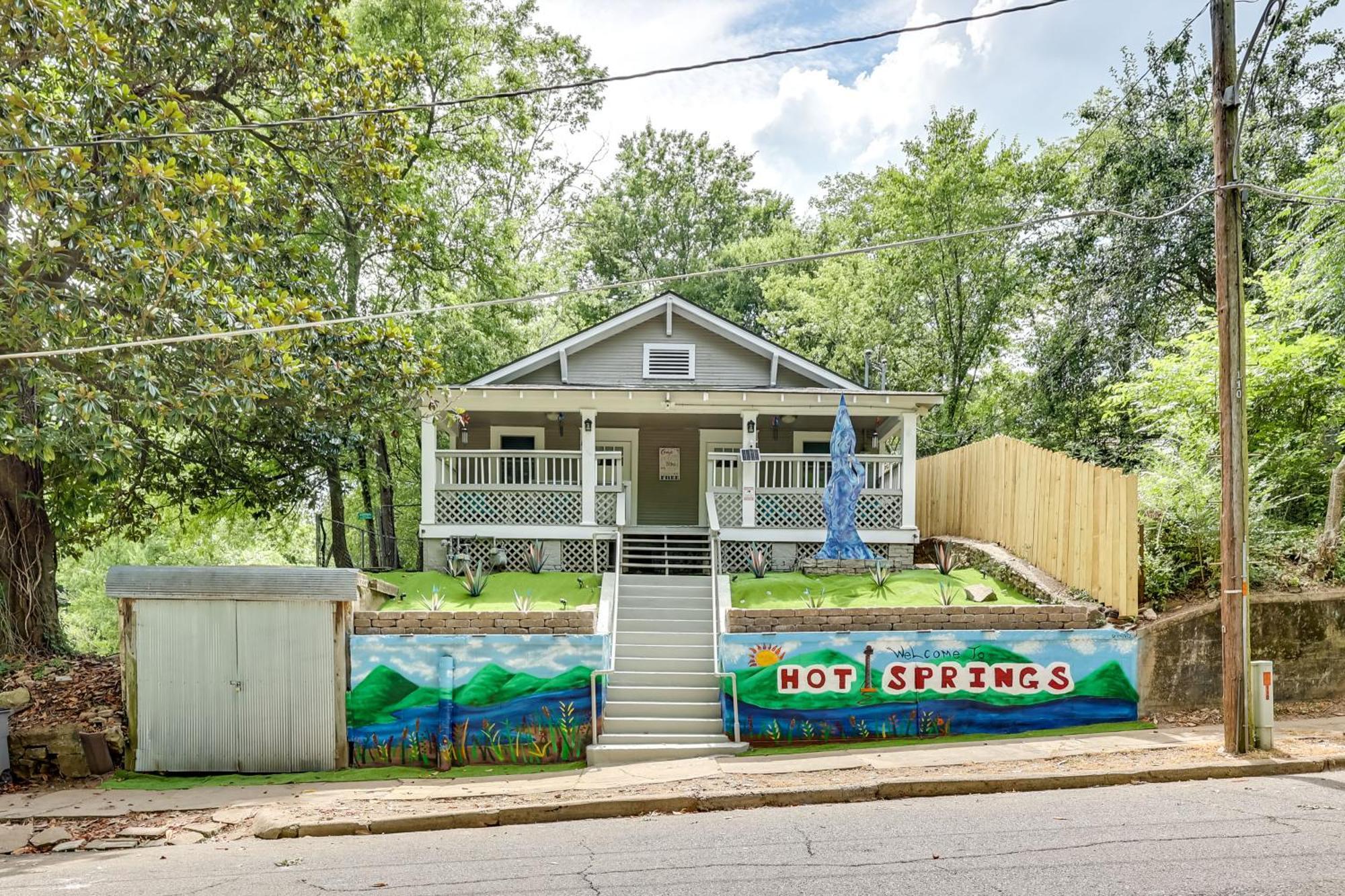 Hot Springs Home With Yard, Walk To Bathhouse Row! Exterior foto